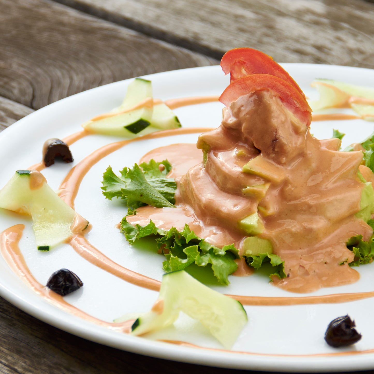 Cocktail d'avocats aux crevettes