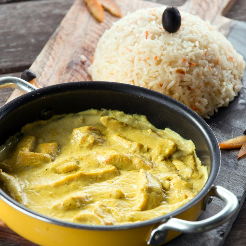 Emincé de Poulet au Curry