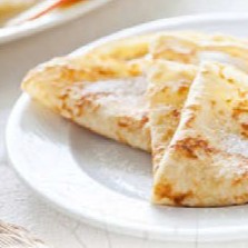 Crèpes confitures ou sucre