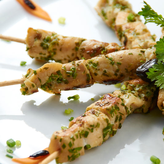 Brochettes de Poulet à là Citronelle