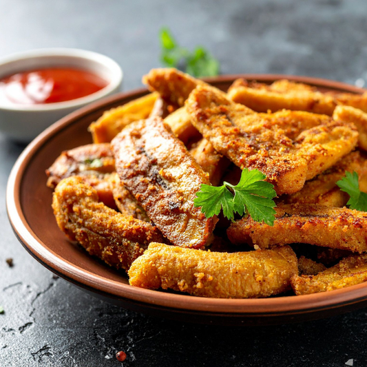 Frites de Bananes Plantains